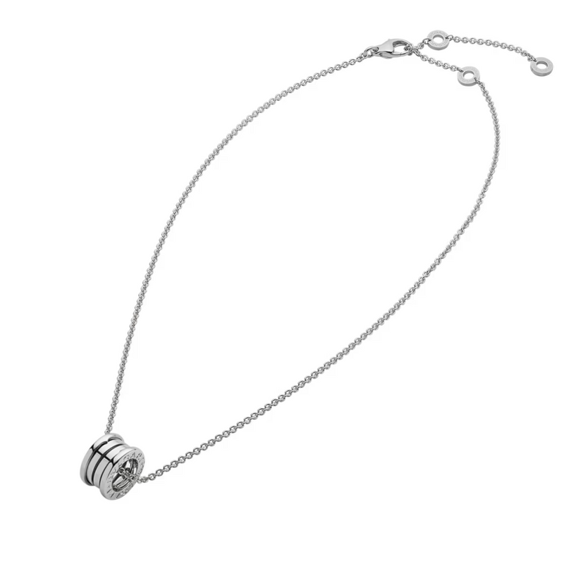 B.zero1 necklace,925 Silver,18k Gold Plated