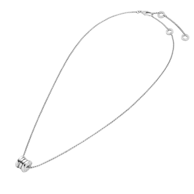B.zero1 necklace,925 Silver,18k Gold Plated