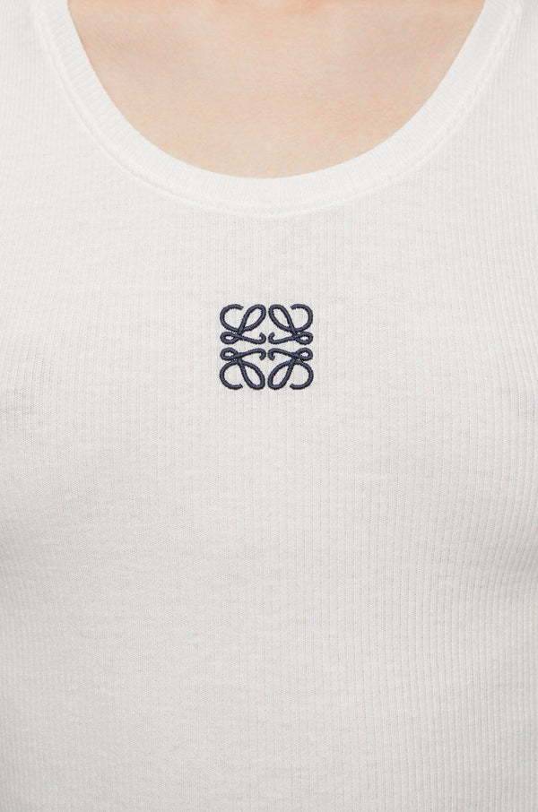 Anagram Embroidery Tank Top