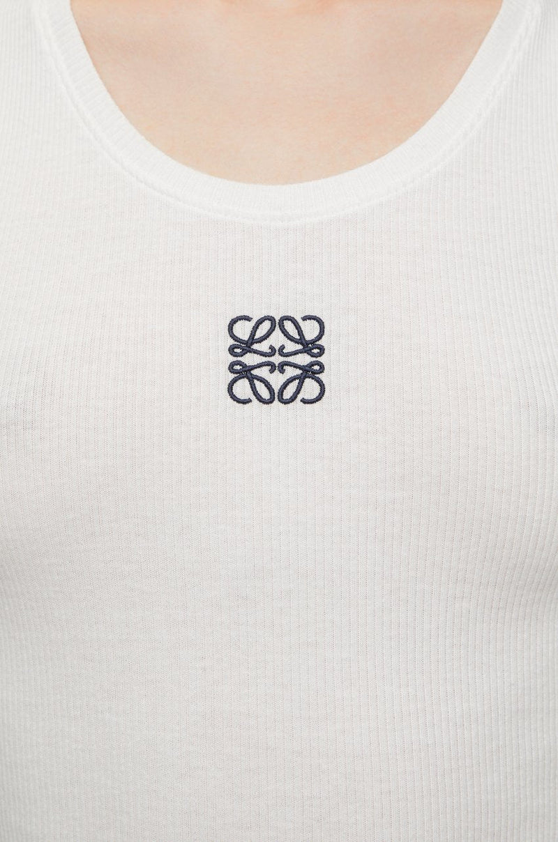 Anagram Embroidery Tank Top